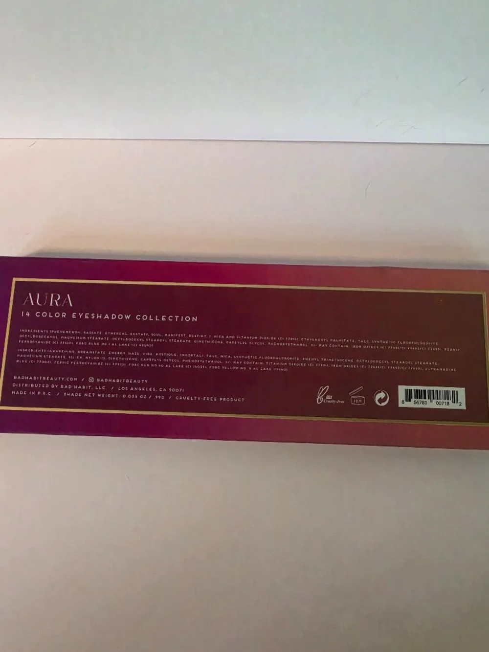 BAD HABIT Aura Eyeshadow Palette